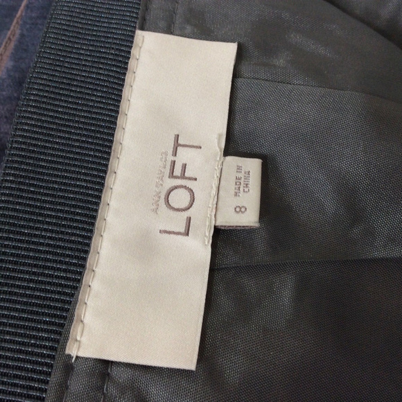 🦋LOFT Ann Taylor Water Color PocketPencil Skirt 8 - Picture 6 of 7